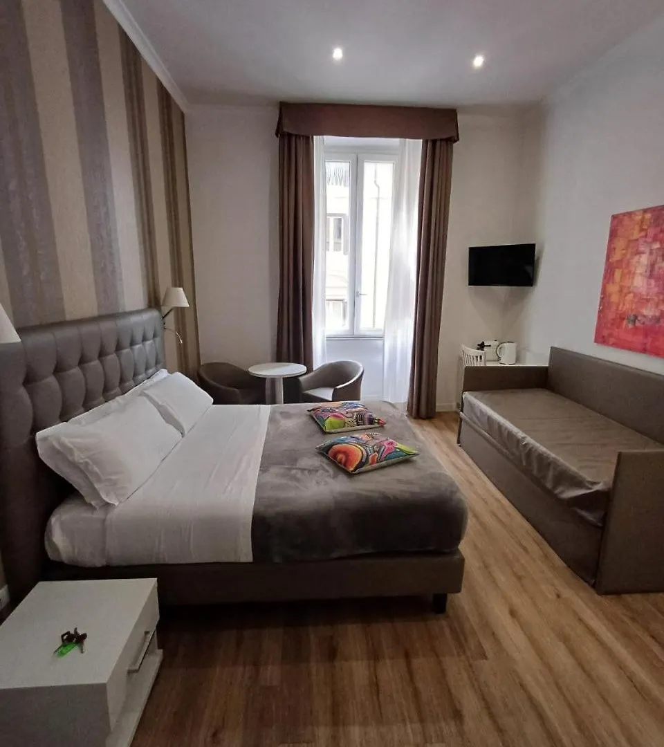 Triple Big Room Amazing View, For Two O Three Person, In Center Of Rome Italy